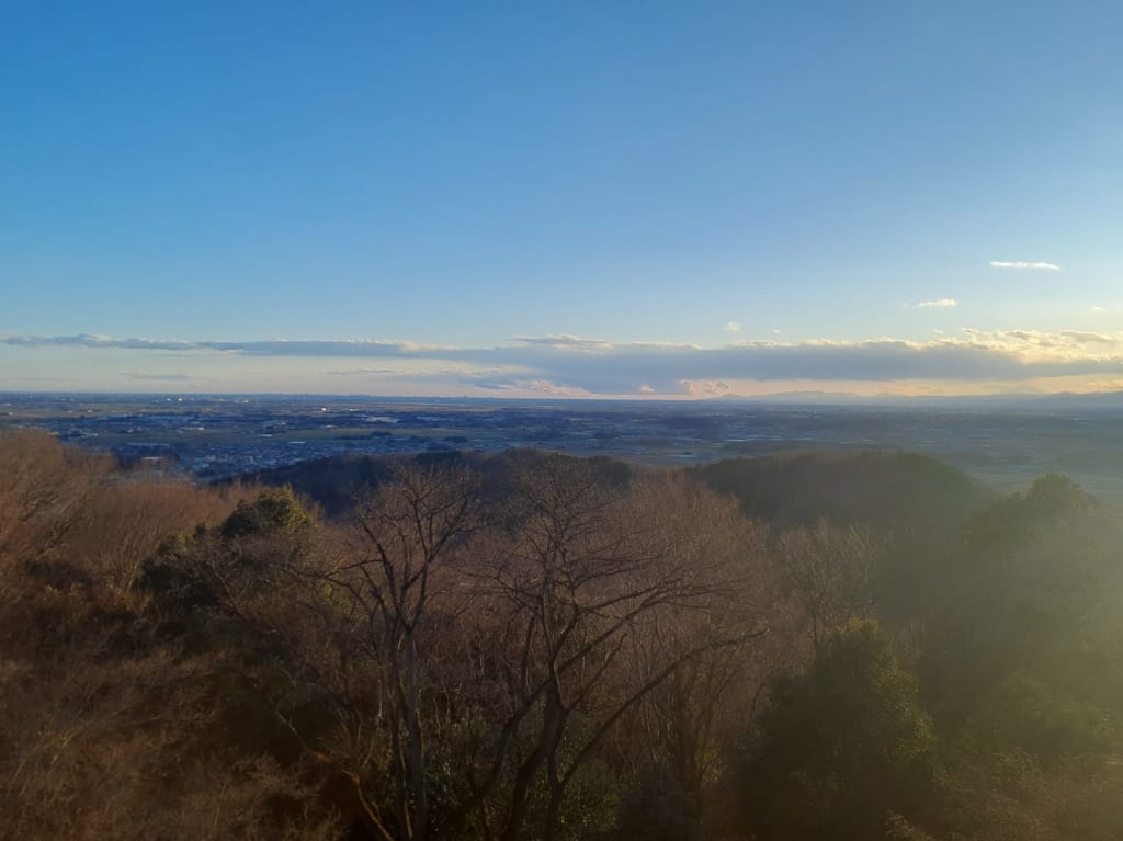 太平山謙信平からの眺め